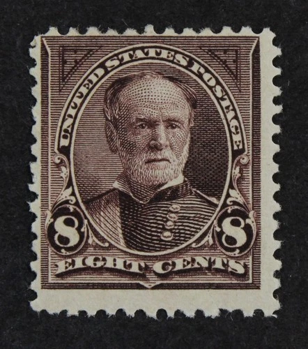 CKStamps: US Stamps Collection Scott#257 8c Sherman Unused Regum