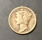 1930-P Mercury Silver Dime Coin ( KM.#140 )
