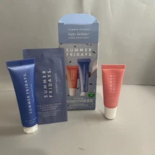 Summer Friday Sephora Beauty Insider Jet Lag Mask & Lip Butter Balm NIB