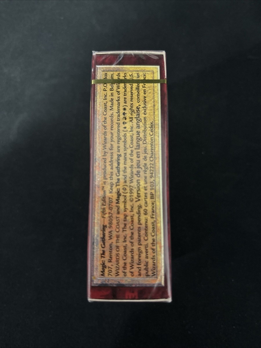 1st Run MTG Magic Fifth Edition Starter Deck 5th for sale