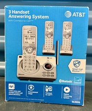 NEW AT T 3 Handset Cordless Phone w Bluetooth Connect to Cell  Smart Call Block