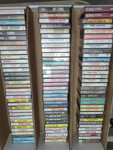 Country Cassette Tapes, Build Your Own Collection! $5 Shipping All Size Orders!