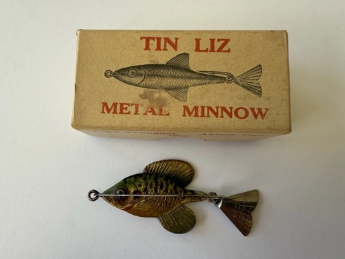 Appât Vintage Arbogast Tin Liz – Années 1920-30 – Original USA – Très Rare