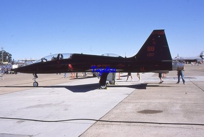 35mm Aircraft Slide T-38 Talon 64-217 BB Travis 2005