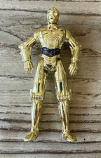 Star Wars POTF2 C-3PO Action Figure Gold Chrome Finish LFL 1995 Kenner