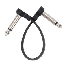 6Pcs Gitarreneffekt-Pedalkabel 6 Zoll 1/4 Zoll Gitarren-Patchkabel F&uuml;r Mikro