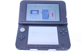 JP Game Nintendo 3DS LL XL Blue Black  [Rank :B] Region-locked