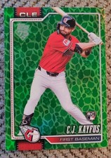 2026 Topps Series 1 - C.J. Kayfus #35 Green Leaf Foil (RC)