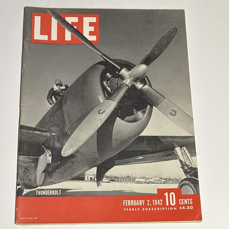 LIFE Magazine February 2 1942 Illustrated English History War Military Aviation
