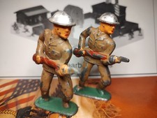 Barclay B21 Charging W/ Cast Helmets Toy Soldiers