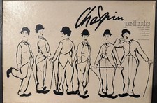CHARLIE CHAPLIN Little Tramp 6 prints w/original box, ©1972 Bubbles, Cadeaux