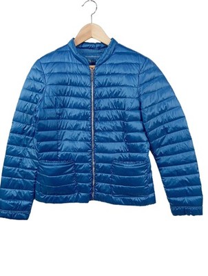 WHITE LABEL Kurzjacke Damen Jacke Gr. DE 36 blau Casual-Look