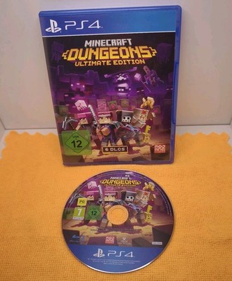 Minecraft Dungeons Ultimate Edition (PS4) | Top Zustand | Disc kratzerfrei!