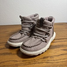 Hey Dude Women Sz 6 Light Brown Reyes Boot Casual Slip-On