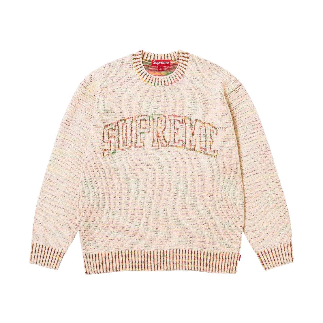 Pull arc contraste suprême blanc   24SS
