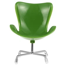 Wakauto 1:6 Scale Dollhouse Miniature Plastic Chair Cute Armchair Toy Dollhou...