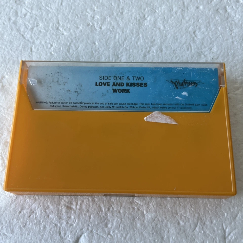 Dannii Minogue Cassette Single Rare Love Kisses 90s Pop Music Australian Edition - Image 2 of 4