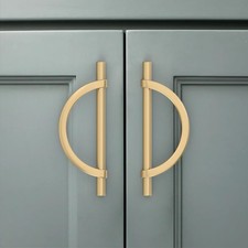 10 Pack Champagne Bronze Cabinet Pulls 5 Inch 128MM Hole Centers Kitchen Cab...