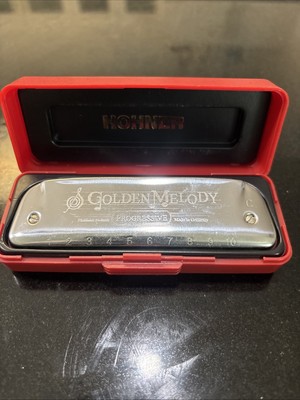 Harmonica Hohner Golden Melody Progressive En Mi (E) - Qualité Professionnelle