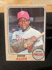 1968 Topps - Dick Allen #225 No Creases Hall Of Fame- Nice