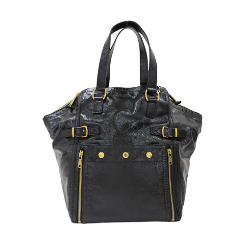 【Authentic】 Yves Saint Laurent Black Leather Handbags (DDP)