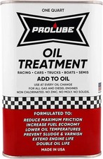 Prolube Engin Oil Treatment 1qt-- Engine Oil Additive For Gas Diesel Engines