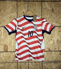 Nike USA Men's Soccer Jersey | Red/White Stripe | Christian Pulisic | NWT | XL