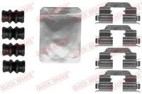 Quick Brake ZubehöRsatz Scheibenbremsbelag 109-1832 FüR Tipo Fiat 357HXN1A 357