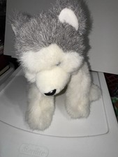 Vintage TY Classic 15" TIMBER Siberian Husky Dog Plush Stuffed Animal