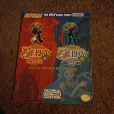 Nintendo Power The Legend of Zelda Oracle of Season Ages Strategy Guide Game Boy