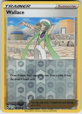 PO-06 Reverse Holo Wallace 166/195 Uncommon SWSH12: Silver Tempest