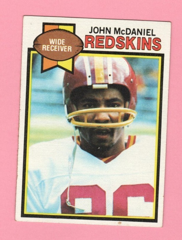 1979 Topps John McDaniel #91 Washington Redskins   - See Pics  (2FO)