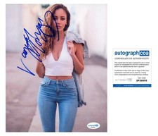 Vanessa Morgan "Wild Cards" AUTOGRAPH Signed Autographed 8x10 Photo ACOA