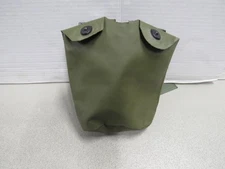 Danish M/45-59 Web Gear Canteen Cover Rubberized New Old Stock OD Green