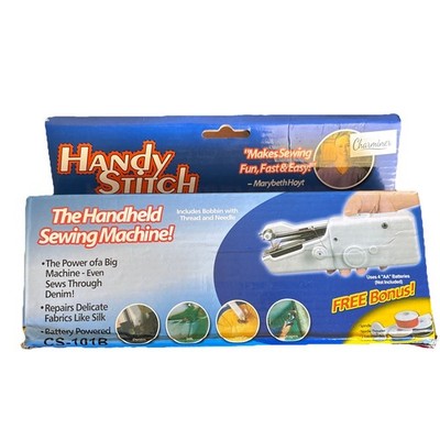 Mini Handy Stitch Handheld Sewing Machine - Battery Powered - Great For Travel!