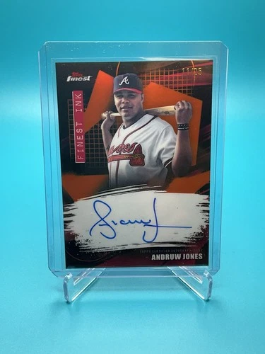 2026 Topps Finest Andruw Jones Orange (RAW)