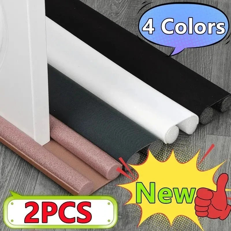 1/2 PCS Door Bottom Seal Strip Stopper Under Door Draft Guard Stopper Soundproof