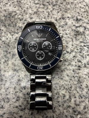 Emporio Armani Ceramica AR1421 Wrist Watch for Men 723763165471| eBay