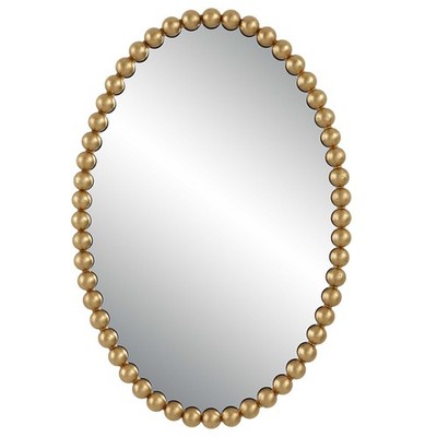 Serna - Oval Mirror-30 Inches Tall and 20 Inches Wide-Gold Leaf Finish Uttermost