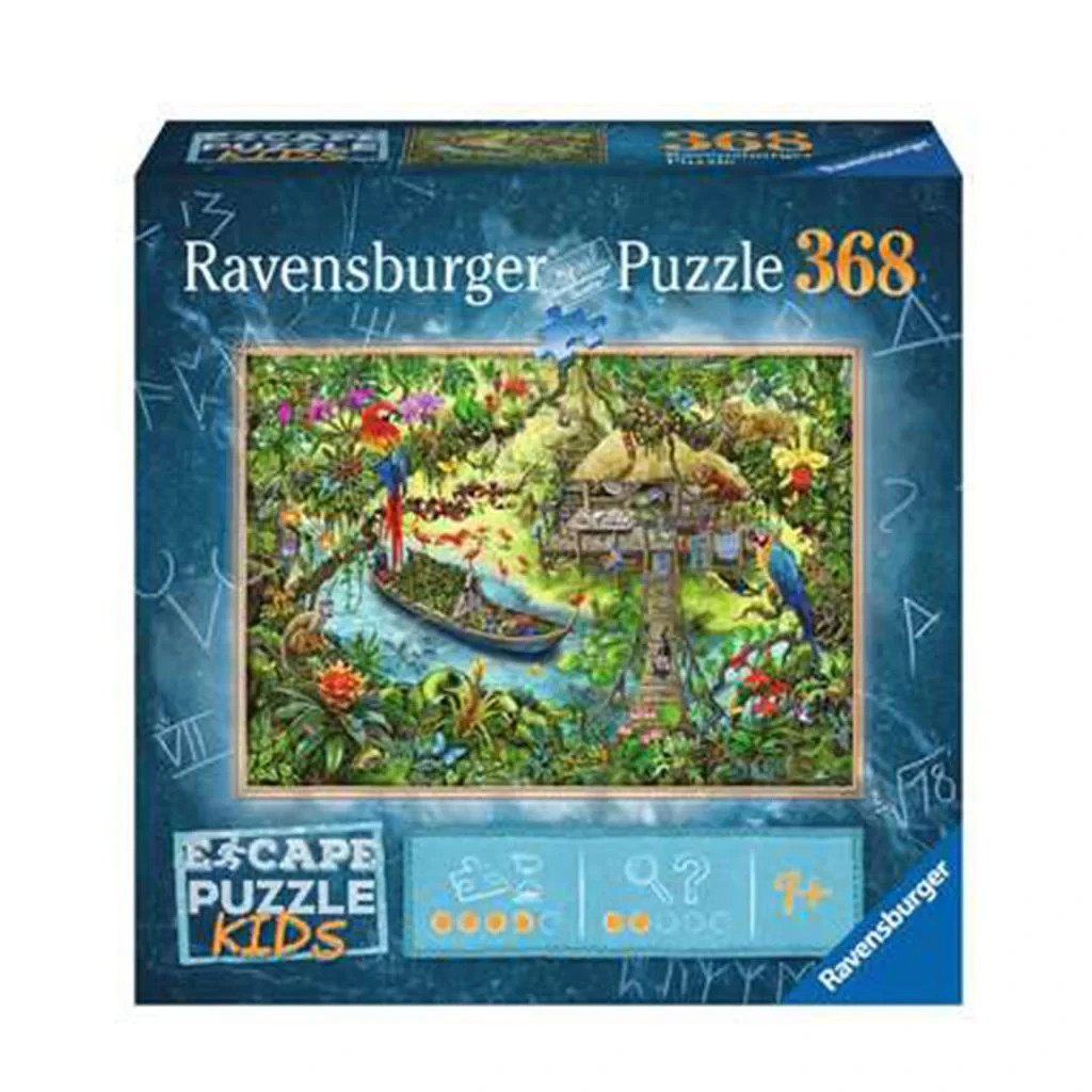 Jungle Journey Escape 368 Piece Jigsaw Puzzle - Ravensburger/2020 - New/Sealed