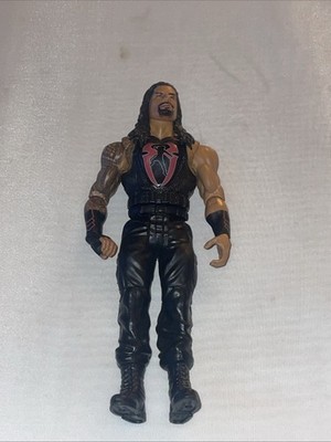 WWE 2017 Roman Reigns Wrestling Action Figure Red Logo