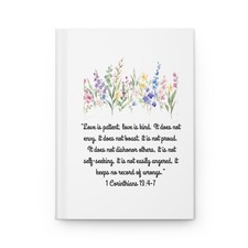 Christian Hardcover Journal  Bible Verse Notebook  Faith Prayer Diary Gift