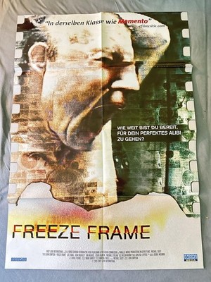 Freeze Frame Film Poster 59 x 83 cm. Gefaltet Movie C66