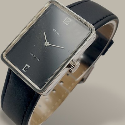 Pionca 5 Mechanisch Swiss FHF 69 1970s 24mm X 34mm Herren Watch Fully Working