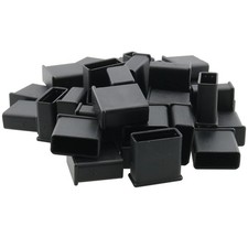 SJZBIN USB Male Anti-Dust Plug Covers 40PCS Black Plastic Dustproof...