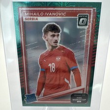 2025-26 Donruss World Cup Soccer Mihailo Ivaovic Rated Rookie /49