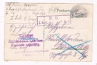 zurück, Ansichtskarten nach Ausland unzulässig, Feldpost 1916 nach Wien!!