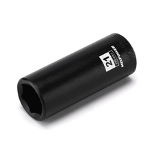 12 Inch Drive Deep Impact Socket Cr-mo 21mm 6 Point Radius 21mm