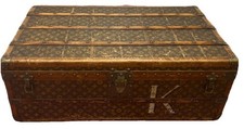 Louis Vuitton Monogram Steamer Trunk Antique ...