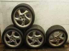 01-03 Porsche 911 Boxster 986 Rims M414 18x9j 7.5j Et52 E50 5-130mm Set Of 4